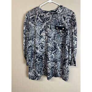 Whitley vintage 20 w  top white black euc